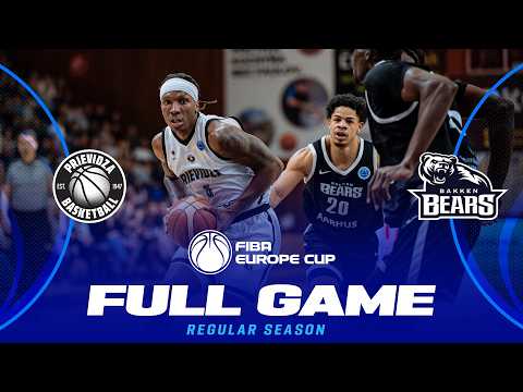 Regular Season | BC Prievidza v Bakken Bears | Full Basketball Game | FIBA Europe Cup 2026-27