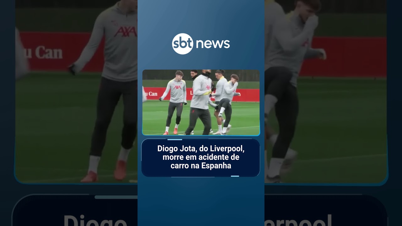 Diogo Jota do Liverpool morre em acidente de carro na Espanha | SBTManhã