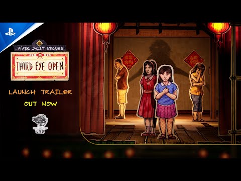 Paper Ghost Stories: Third Eye Open - Launch Trailer | PS5 Games