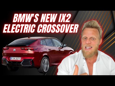NEW BMW IX2 electric coupe SUV revealed with polarising design
