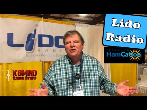 Lido Radio No Holes Mounting Solution Orlando HamCation 2023