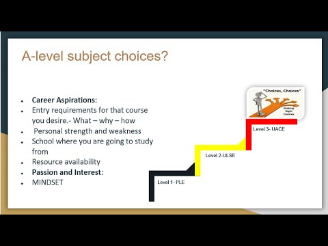 How to Choose the Right A-Level Subjects | Smart Tips for Your Future Career! | S.5 Students | PLAN
