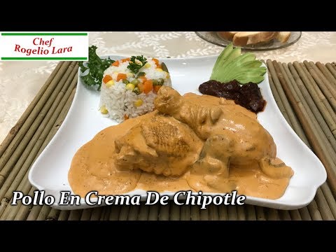 POLLO A LA CREMA DE CHIPOTLE CON CHAMPIÑONES ,DELICIOSA RECETA ! - UCKkinZz8CfbX-Hr6zcXOO7Q