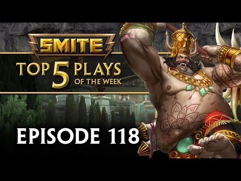 SMITE - Top 5 Plays  #118 - UCLB_2GSFGa4Unb5fjq49SOw