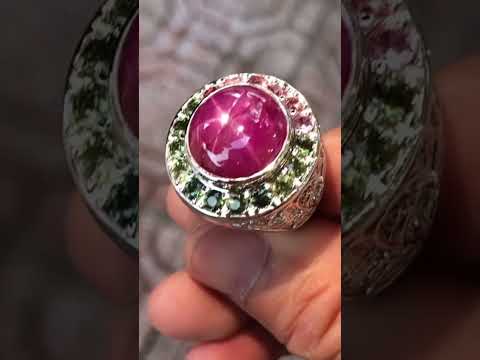 Siêu Phẩm Ruby Sao cánh hồng Lục Yên & Sapphire - Spinel ra lò  #jewelry  #gem  #Gemstone  #ruby