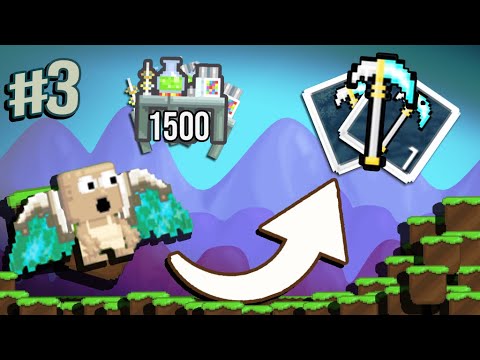GETTING 1.5K SCIENCE STATIONS!!! Aurora to Heavenly Scythe #3 l Growtopia