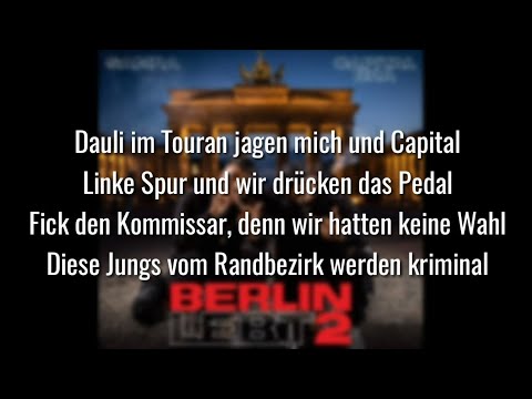 CAPITAL BRA & SAMRA - KRIMINAL 2 (Official HQ Lyrics) (Text)