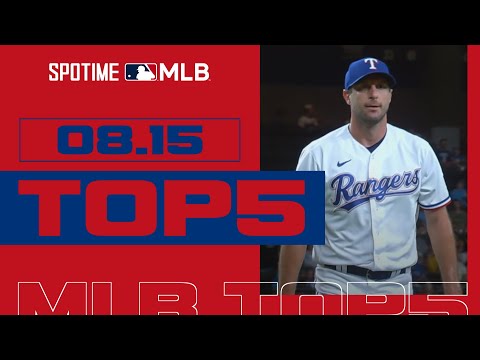 [MLB TOP5] 8월 15일 명장면