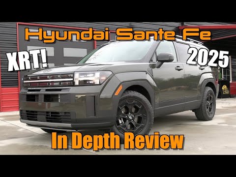 2025 Hyundai Santa Fe xrt Review: Rugged Design & Versatile Performance