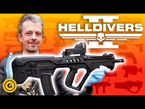 Firearms Expert Reacts To Helldivers 2’s Guns