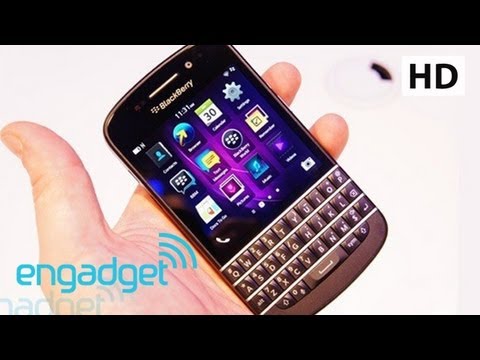 BlackBerry Q10 Hands On | Engadget - UC-6OW5aJYBFM33zXQlBKPNA