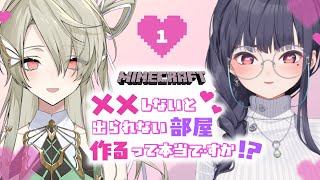【 #マイクラ #minecraft  】〇〇しなきゃ出られない部屋を作る【ねくすとぴあ/ 玉響つづり】