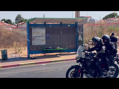 Scene after suspected car-ramming attack in central Israel | AFP