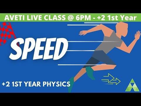 +2 Physics | Plus two first year Science | Motion in 1D | Speed and Average Speed | Aveti Learning