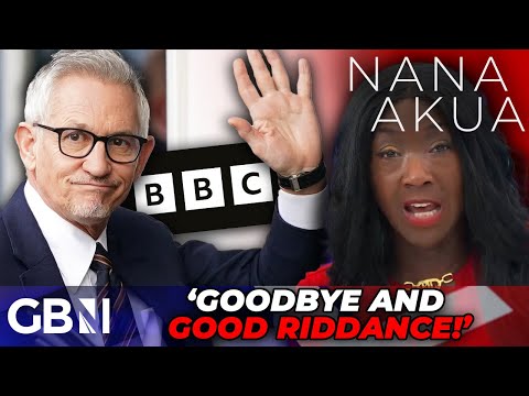 'GOOD RIDDANCE!' Gary Lineker: Nana Akua REJOICES at 'ill-informed' MOTD star's BBC departure