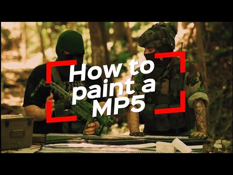 Spray Painting an MP5K (Century AP5K)