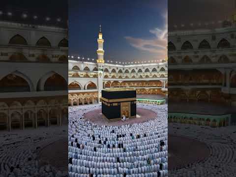 Beautiful Makkah Kaaba Scene #trending #viral