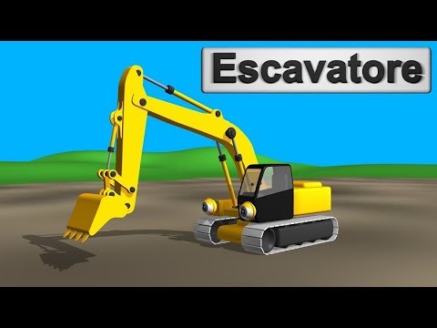 Escavatore - AlexKidsTV