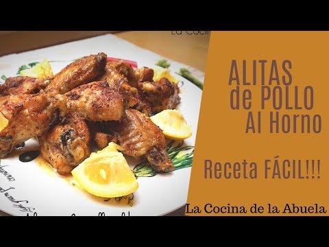 Alitas de pollo al horno  La Cocina de la Abuela - UCH73kBoFKJ8-L6KCXWdNr6Q