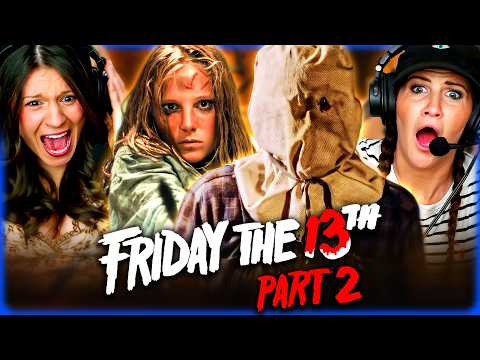 FRIDAY THE 13TH PART 2 MOVIE REACTION – BURLAP-SACK JASON TERRIFIED US! – FIRST TIME WATCHING