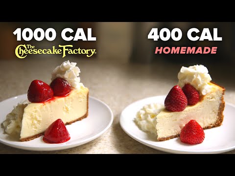 400-Calorie Vs. 1,000-Calorie Cheesecake Slice ? Tasty Recipes