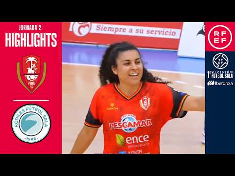 Resumen #PrimeraIberdrola | Poio Pescamar 11–2 Rodiles FS | Jornada 2