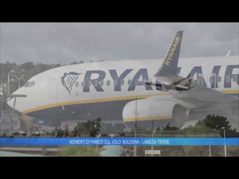 MOMENTI DI PANICO SUL VOLO BOLOGNA - LAMEZIA TERME