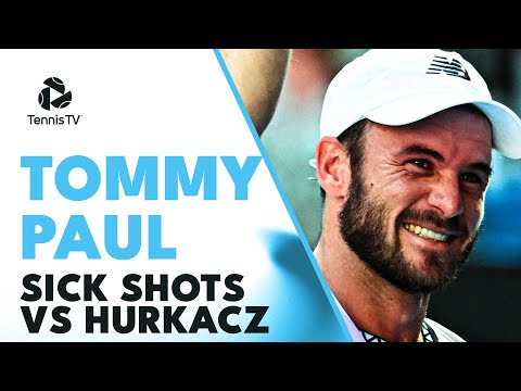 Tommy Paul SICK Shotmaking vs Hurkacz | Indian Wells 2023 Highlights