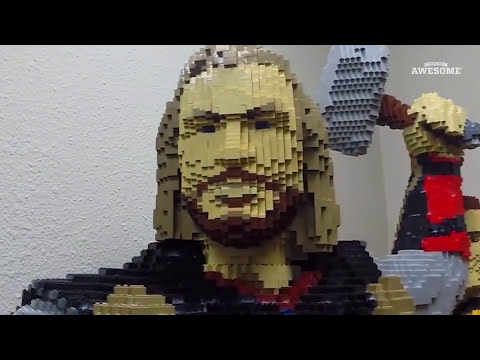 Life Size Lego Thor Build! - UCIJ0lLcABPdYGp7pRMGccAQ