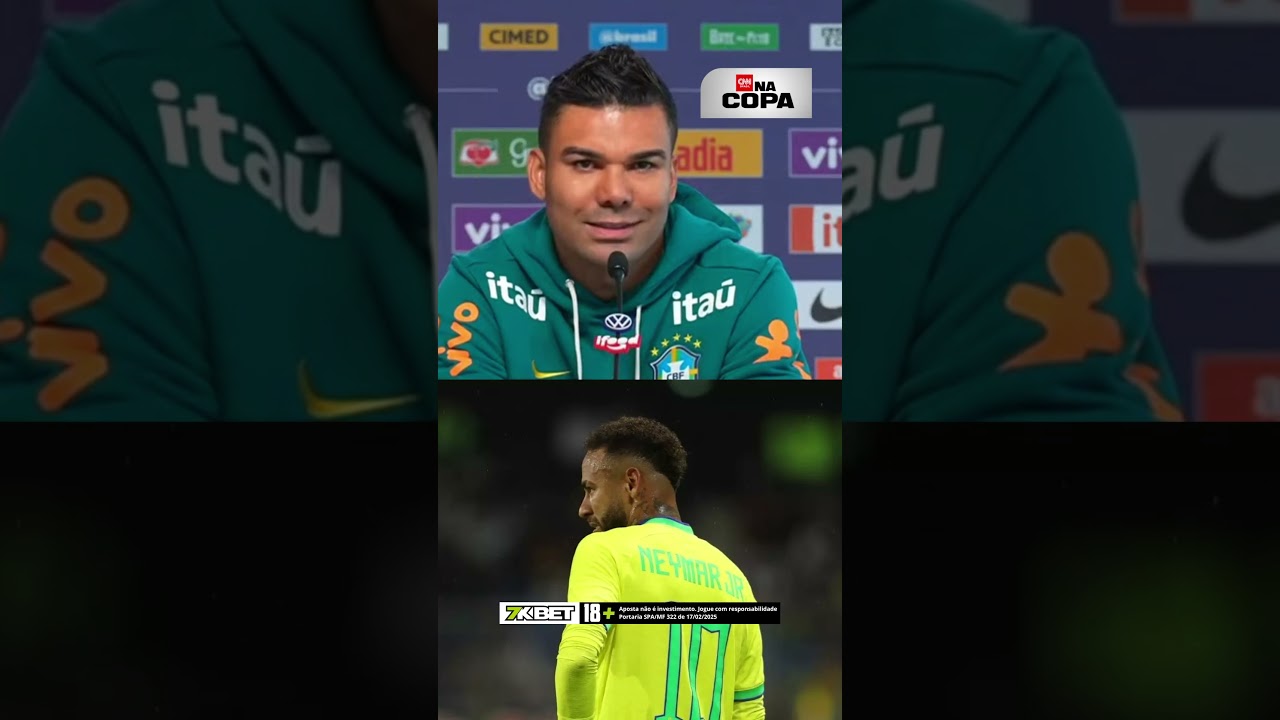 Casemiro fala sobre Neymar: "pode agregar muita experiência" | CNN ESPORTES