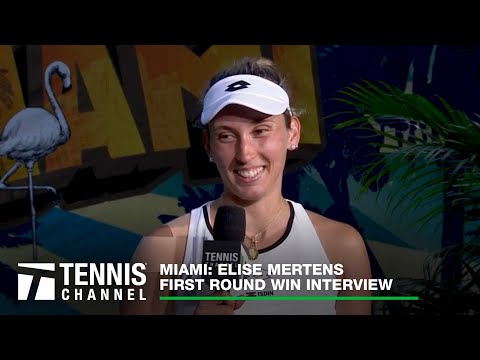 Elise Mertens: 2023 Miami Open Win Interview