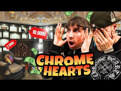 SHOPPING PAZZO DA CHROME HEARTS A NEW YORK!💸🗽 ABBIAMO SPESO TROPPO...😅