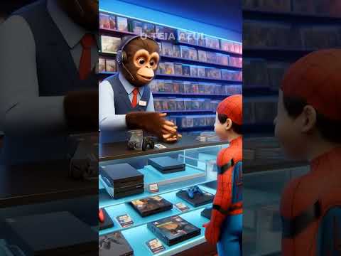 HOMEM ARANHA na LOJA