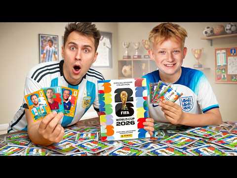 Kdo OTEVŘE lepší Balíček, Bere VŠECHNY World Cup Samolepky