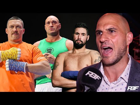 Tyson fury struggles with smaller fighters? Mike coppinger on tony bellew comments, oleksandr usyk
