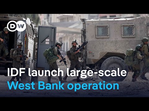 Several Palestinians killed in Israeli West Bank raids | DW News