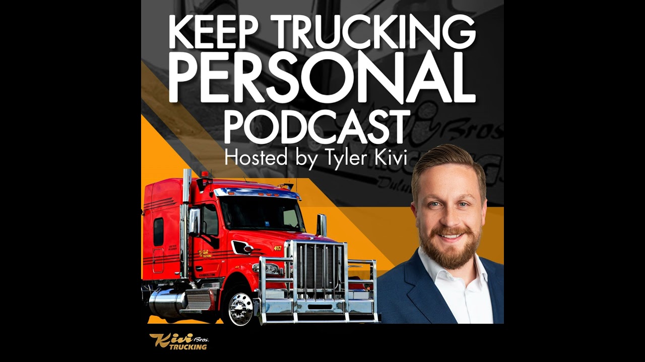In this episode of Keep Trucking Personal, Tyler Kivi gets personal about something that doesn’t get talked about enough: courage. Not the kind you see in movies, but the everyday courage it takes to be a truck driver. Courage to leave your family behind, to brave uncertain weather, to run 600 miles solo, and to keep going when every part of you wants to stop.

Tyler shares the story of his very first solo multi-axle haul, a 100,000-pound machine that had to get from Superior, Wisconsin to Indianapolis. When the scheduled driver ended up in the ER, Tyler was next up... no escort, no room for error, just nerves, grit, and a shot to prove himself. He walks us through every step: the fear, the doubts, the calls for support, and the moment he knew he had it in him. But this episode goes deeper than logistics. It’s a raw look at the emotional toll of trucking: the isolation, the pressure, the discipline it takes to stay in the game when no one’s cheering you on.

This episode is a reminder that the pros in this industry aren’t always the loudest or flashiest, but they’re the ones who show up, do the hard things well, and bring courage with them every single day. Because the road doesn’t just carry freight - it carries the men and women becoming who they’re meant to be, mile by mile.