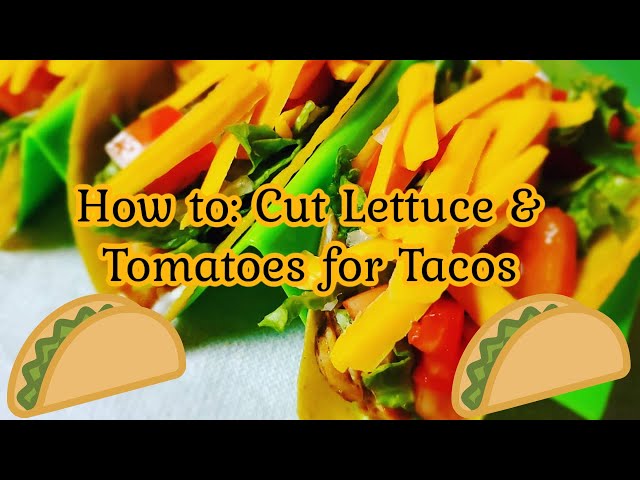 How to Cut Tomatoes for Tacos