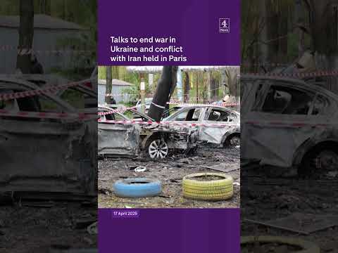 Talks to end war in Ukraine and conflict with Iran held in Paris