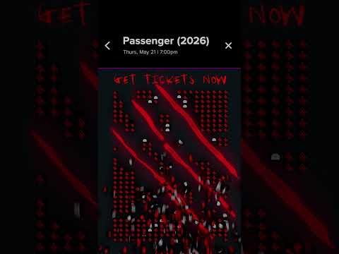 GET /// TICKETS â NOW đš. Before it's too late. #PassengerMovie - only in theatres May 22.