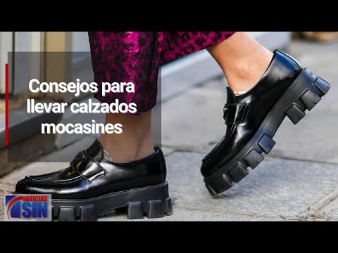 Consejos para llevar calzados mocasines