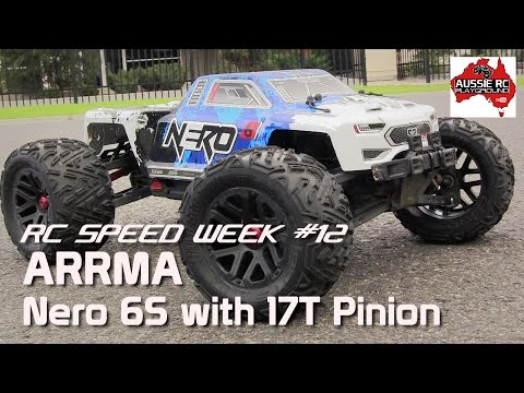 RC Speed Week #12 - ARRMA Nero 6S with 17T pinion - UCOfR0NE5V7IHhMABstt11kA