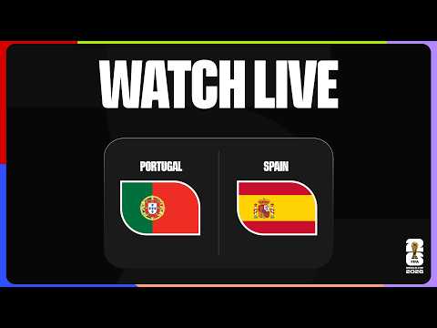 WATCH LIVE - البرتغال ضد إسبانيا - Round of 16 - كأس العالم 2026