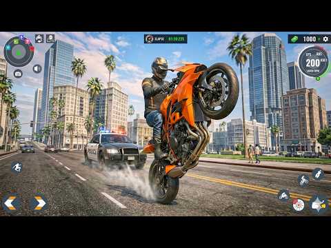 EXTREME BIKE WHEELIE STUNTS GAME #Motorcycle Racing Games #Bike Games For Android #Games For Android