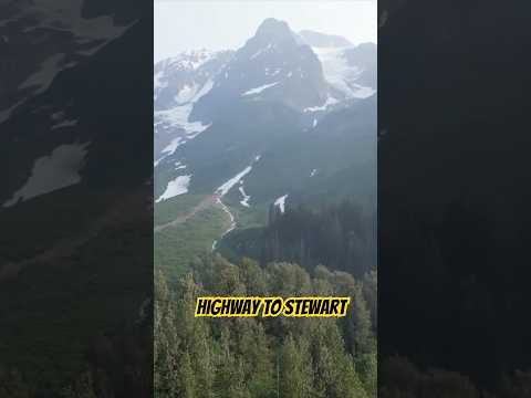 Highway to Stewart British Columbia #motorcycleadventure #canadatour #canadawildlife