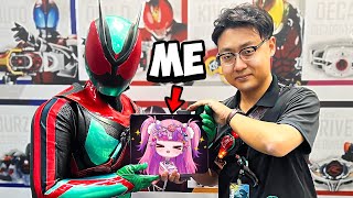 I Got Invited To Meet Kamen Rider Zeztz!