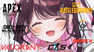 【50万人記念配信】私の好きなFPS全部勝つまで終わりません【ぶいすぽ/花芽なずな】