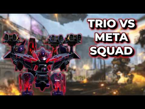 WR - Trio Squad VS Full Meta Squads | War Robots