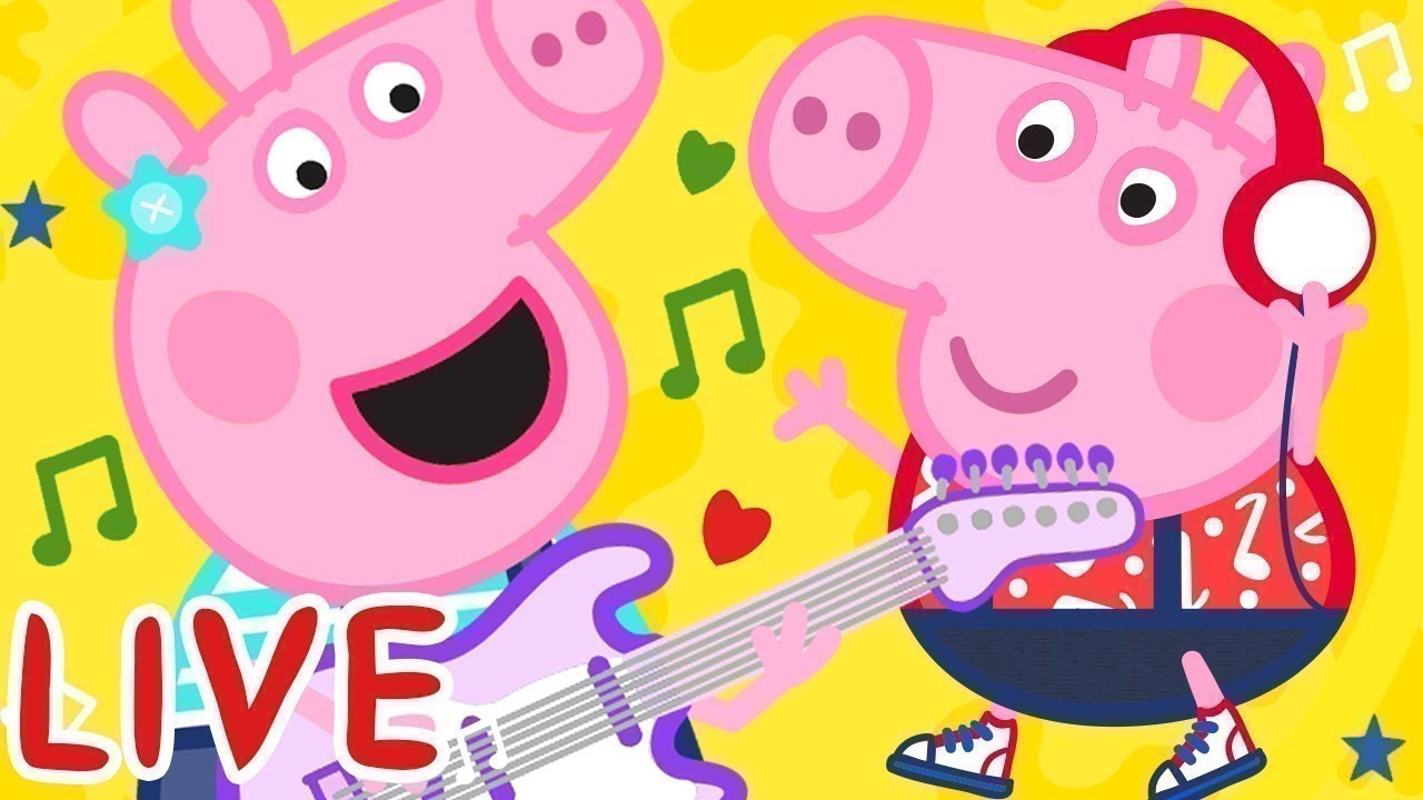 🔴 Brand New Peppa Pig Sing-Along: LIVE 🐷