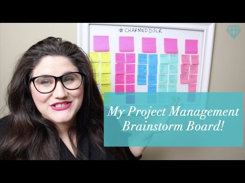 How I Visualize and Manage Projects with my Brainstorm Board! - UCMQ1xUPhM4UUiAdkAaJxlLA